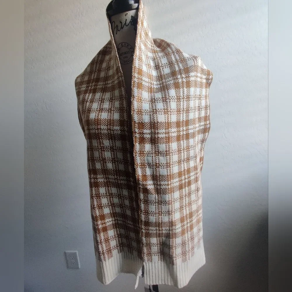 🆕 Timberland Plaid Thick Warm Fall Winter Unisex Scarf Streetwear Academia (OS)